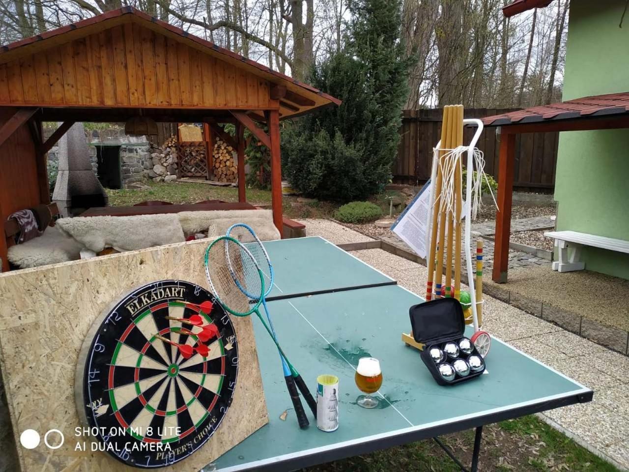 Chata Lazne Evzenie Klášterec nad Ohří Exterior foto