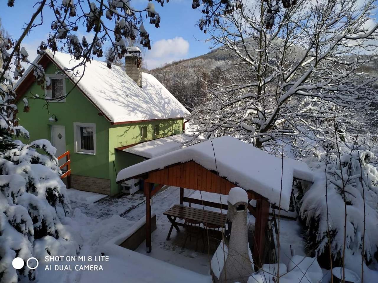 Chata Lazne Evzenie Klášterec nad Ohří Exterior foto